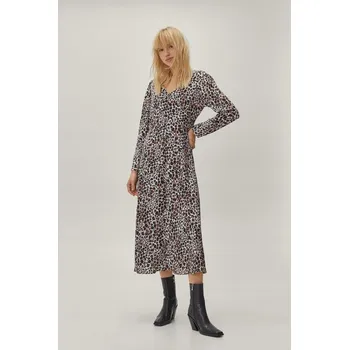 Dámské šaty NASTY GAL JEDNODUCHÉ ŠATY SE ZVÍŘECÍM VZOREM (34)