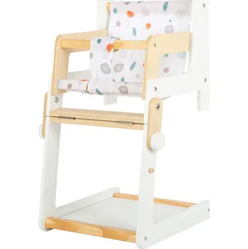 Doplněk pro panenku small foot Multifunkční židlička pro panenky Little Button - poškozený obal