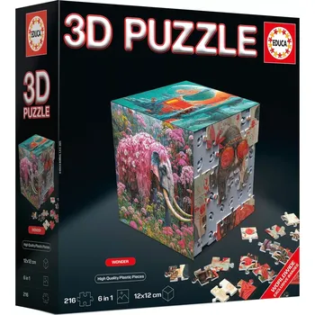 3D puzzle kostka Wonder 216 dílků EDUCA