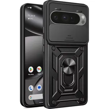 Pouzdro na mobilní telefon Kryt Google Pixel 10 Pro XL Techsuit CamShield Pro černý