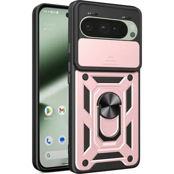 Pouzdro na mobilní telefon Kryt Google Pixel 10 / 10 Pro Techsuit CamShield Pro rose gold