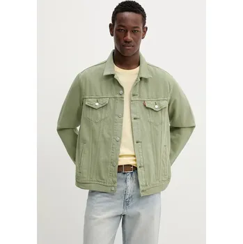 Dámská bunda Džínová bunda Levi's 72334 zelená 91X, vel. XL