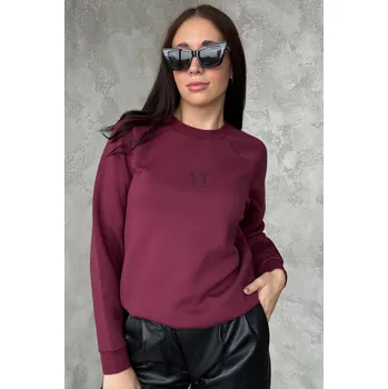 Dámská mikina Dámská mikina Armani Exchange XW000826AF13397 vínová Velikost: S