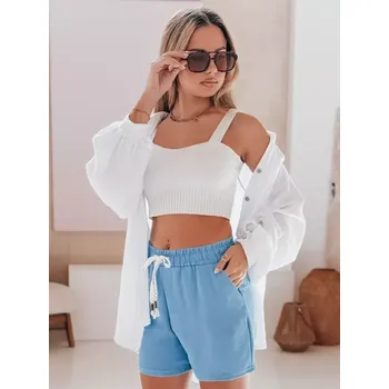 Dámské kraťasy DSTREET NOT TOMORROW MODRÁ M