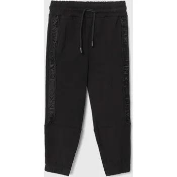 Chlapecké kalhoty Dětské tepláky Pinko Up S4PIBGFP191 černá 99X, vel. 110