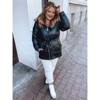 Dámský kabát Dámský kabát DSTREET TY2971 ČERNÁ XXL