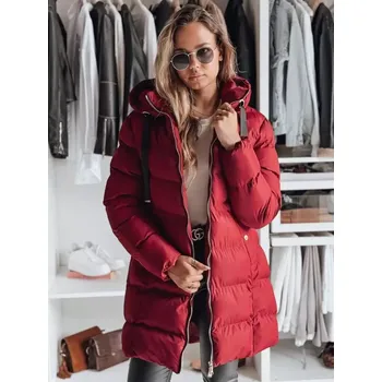 Dámský kabát DSTREET TY4920 BORDO L