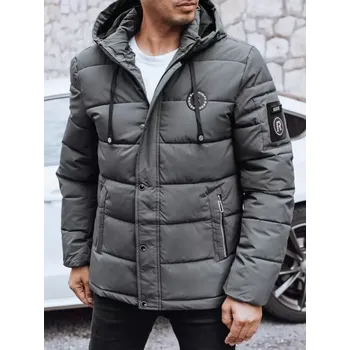 Pánská casual bunda Pánská bunda DSTREET TX5053 TMAVĚ ŠEDÁ XXL