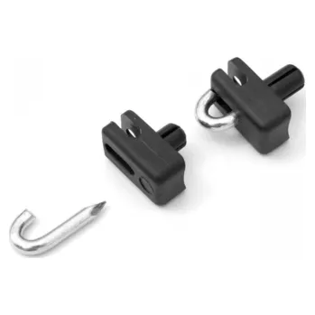 Vázací drát Pilecký Příchytka napínacího drátu zatloukací černá