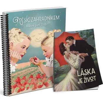 Kalendář Nakladatelství Krásná paní Žofie Kanyzová Měsíc zahradníkem 2026