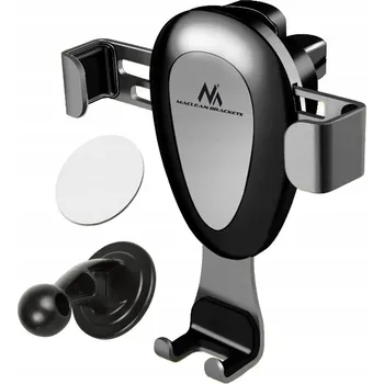 Držák do ventilační mřížky Maclean , černý