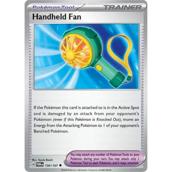 Sběratelská karetní hra Handheld Fan 150/167 - Twilight Masquerade Typ karty: Reverse Holo