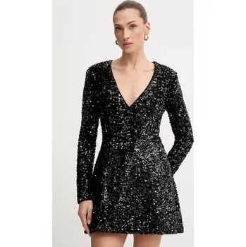 Dámské šaty Šaty Bardot 60054DB černá 99X, vel. XS