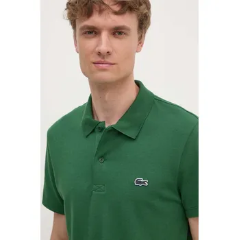 Pánské oblečení Polo tričko Lacoste DH5522 zelená 77X, vel. S