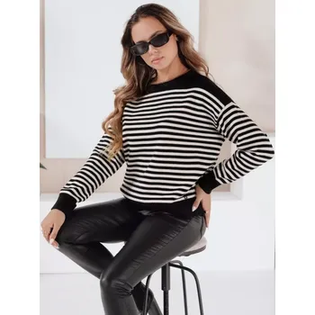 Dámský svetr Dámský svetr DSTREET MY2524 ČERNÁ M/L