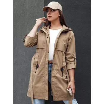 Dámská bunda DSTREET MODERNS TY4389 BÉŽOVÁ XL