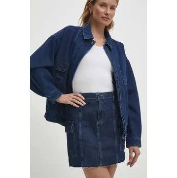 Dámská sukně Džínová sukně Answear.LAB mini 2053.th modrá 55X, vel. M