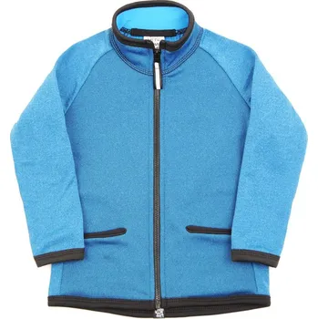 LITTLE THINGS mikina se stojáčkem z tenčího tecnostretche modrá vel. 9-11 let