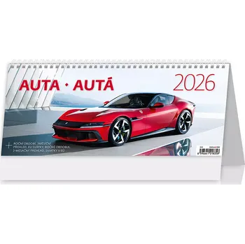 Kalendář Helma365 Plánovací kalendář S53-26 auta 2026