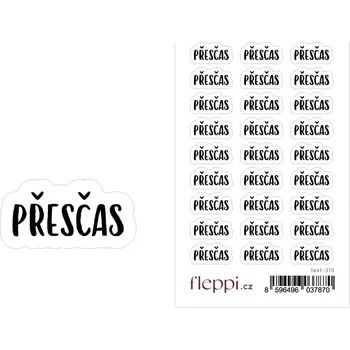 samolepka Fleppi Samolepky Přesčas