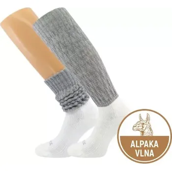 Dámské ponožky Dámské podkolenky Narvik - 35-38 / světle šedá