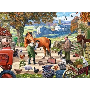 Puzzle Puzzle Kovář na farmě 500 dílků GIBSONS