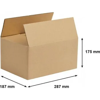 Kartonová krabice 287x187x175 mm 5VVL