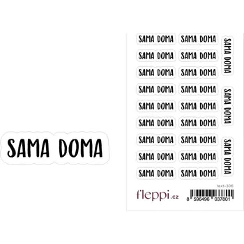 samolepka Fleppi Samolepky Sama doma
