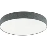 Kulaté LED stropní svítidlo Romao, šedá, bílá, 60 W, 760 mm x 12 cm - A EGLO