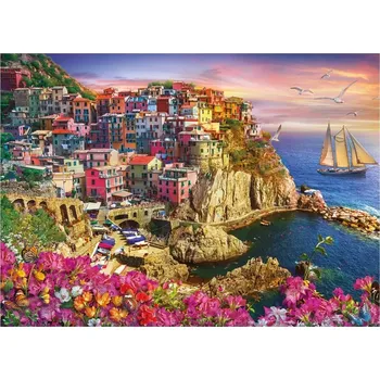 Puzzle Gibsons Snění o Cinque Terre 1000 dílků