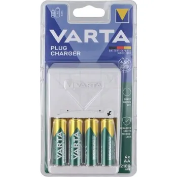 Nabíječka baterií VARTA PLUG-CHARGER-4XAA