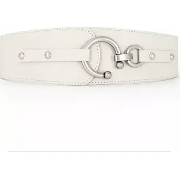 Opasek Dámský Vintage pásek na šaty Yanes Bílý