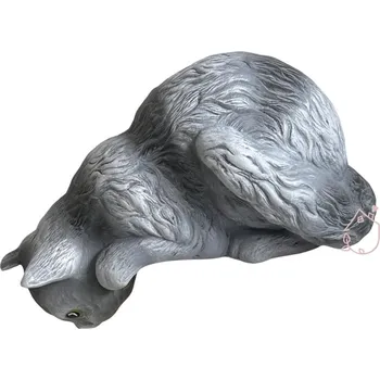 Zahradní dekorace dekorace kočka keramická