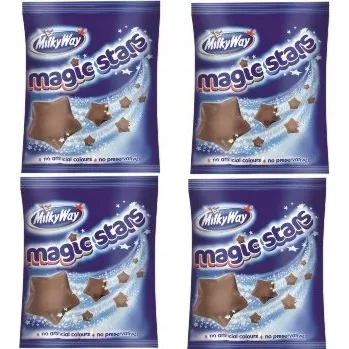 Čokoláda Milky Way Magic Stars Hvězdičky z nadýchané mléčné čokolády 33 g