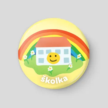 magnetka pro dítě Školka - plánovací magnetka