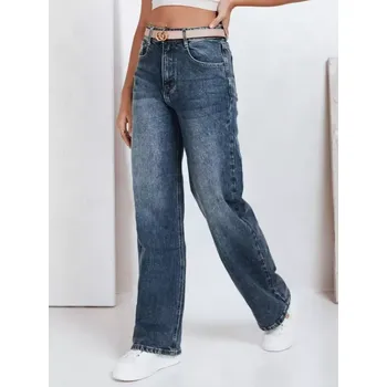 Dámské kalhoty Dámské kalhoty DSTREET UY2777 MODRÁ L/40