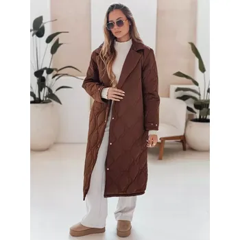 Dámská bunda DSTREET TY4939 HNĚDÁ XL