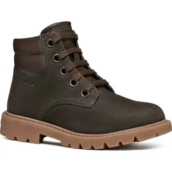 Chlapecká obuv Dětské kožené zimní boty Geox J16FAB.032BC.28.35 hnědá 88X, EUR 32