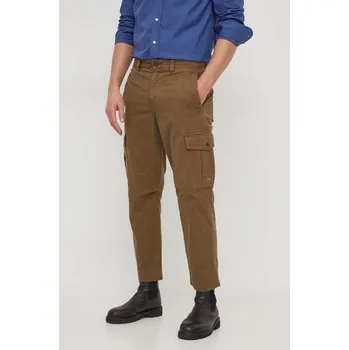 Pánské kalhoty Kalhoty Boss Orange 50508245 zelená 77X, vel. 52