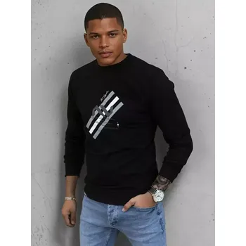 Pánská mikina Pánská mikina DSTREET BX5364 ČERNÁ XXXL