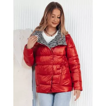 Dámská bunda DSTREET TY4122 ČERVENÁ XL