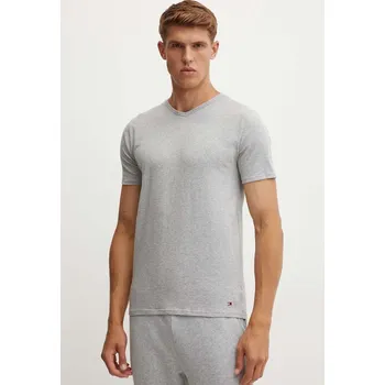 Pánské tričko Bavlněné tričko Tommy Hilfiger 3-pack UM0UM03137 šedá 90X, vel. XXL