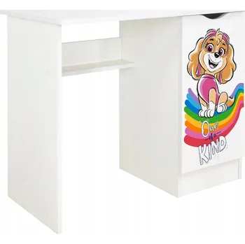 Psací stůl Obdélníkový psací stůl Leomark 90 x 50 x 77 cm bílý