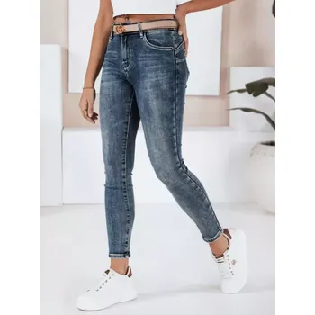 Dámské džíny Dámské džíny DSTREET UY2818 TMAVĚ MODRÁ M