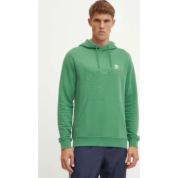 Dámská mikina Bavlněná mikina adidas Originals IX7671 zelená 70X, vel. M