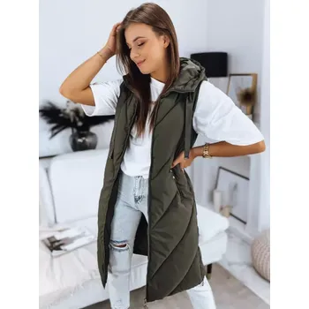 Dámská vesta Dámská vesta DSTREET TY3218 ZELENÁ S