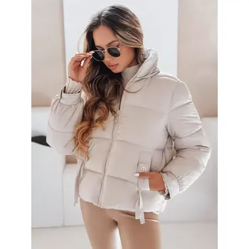 Dámská bunda DSTREET TY5066 BÉŽOVÁ XXL