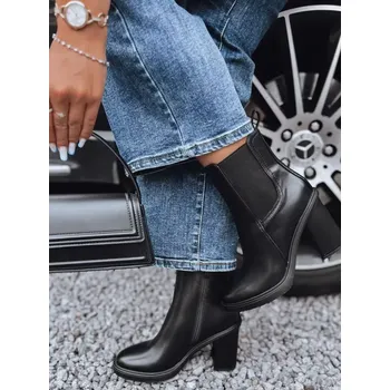 Dámská zimní obuv Dámské boty DSTREET STYLOBOOT ČERNÁ 39