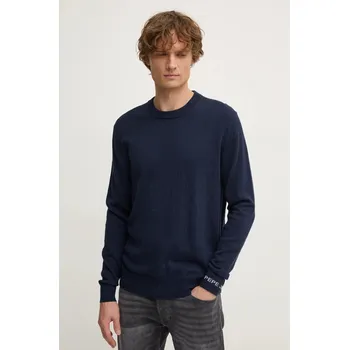 Dámský svetr Svetr z vlněné směsi Pepe Jeans NEW ANDRE CREW NECK PM702469 námořnická modř 59X, vel. XS