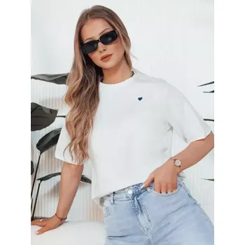 Dámské tričko Dámské triko DSTREET BÍLÁ M